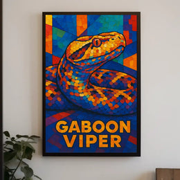 Gaboon Viper Poster