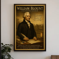 William Blount Vintage Historical or Presidential Poster PosterGoat