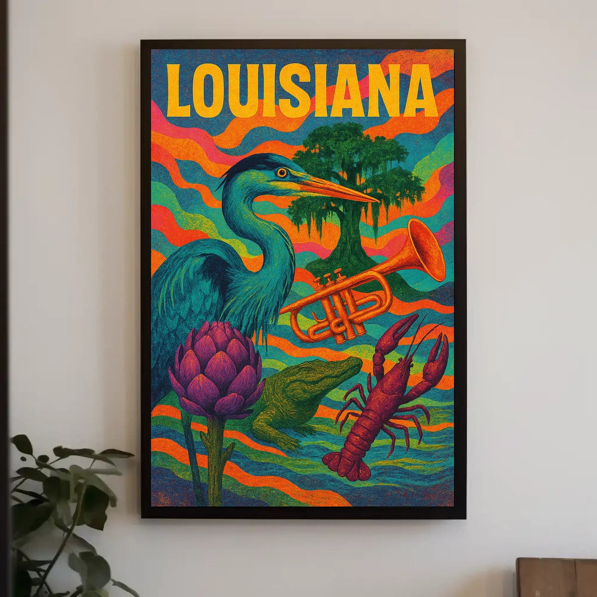 Louisiana Vibrance Poster