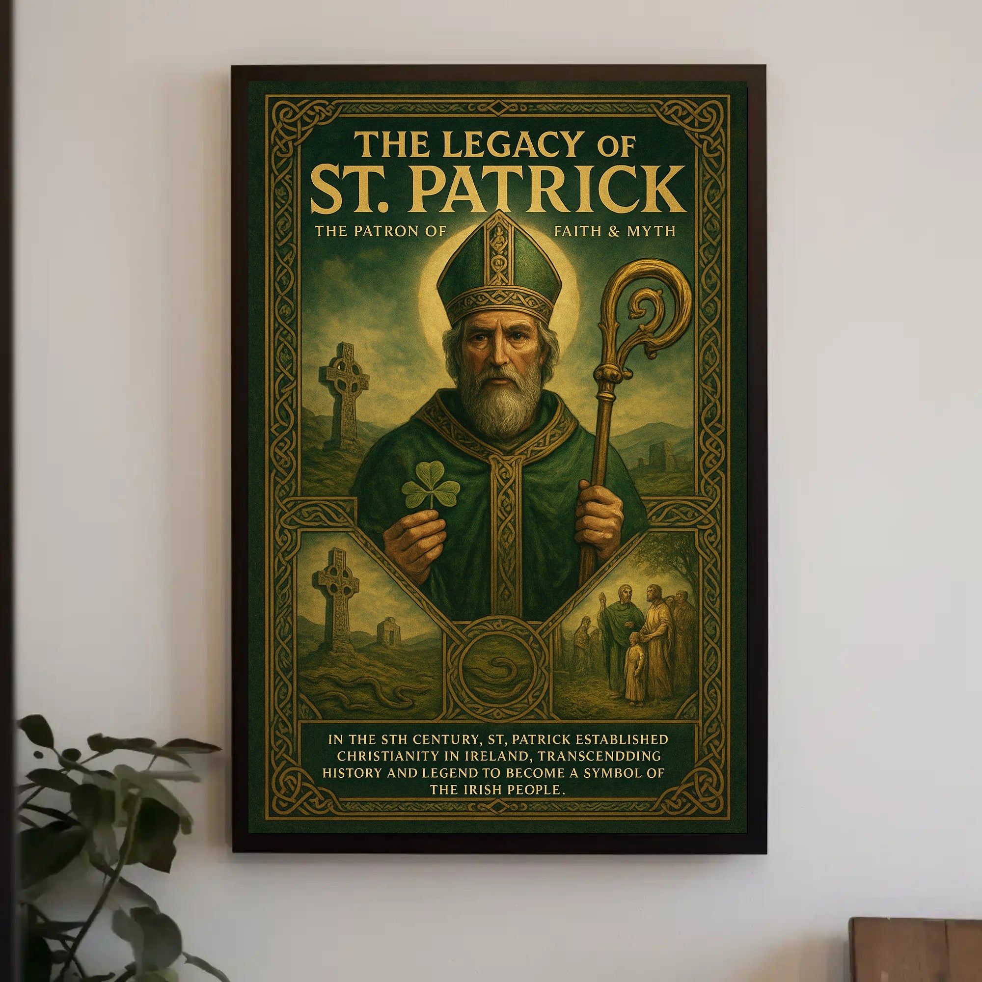 The Legacy of St. Patrick Poster PosterGoat