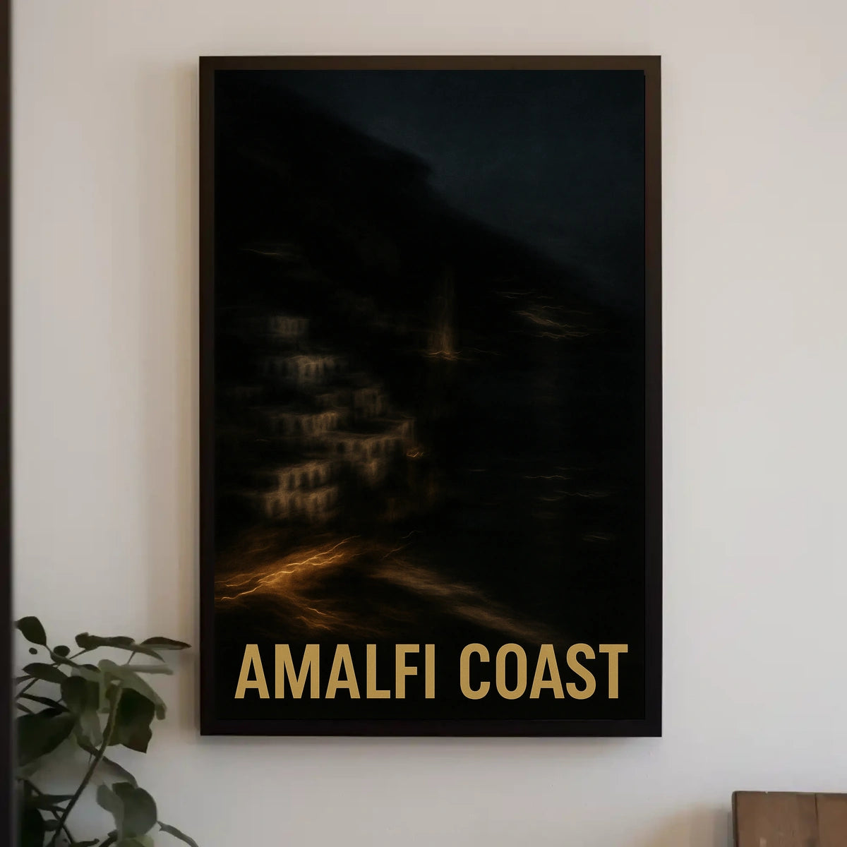Amalfi Coast Poster Wall Art For Seaside Decor Collection