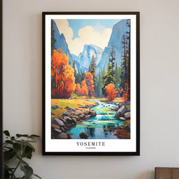 Yosemite National Park California Poster