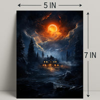 Enchanted Nightscape Poster