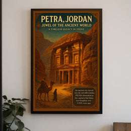 Petra, Jordan Jewel of the Ancient World Poster