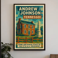 Andrew Johnson 17Th President Poster