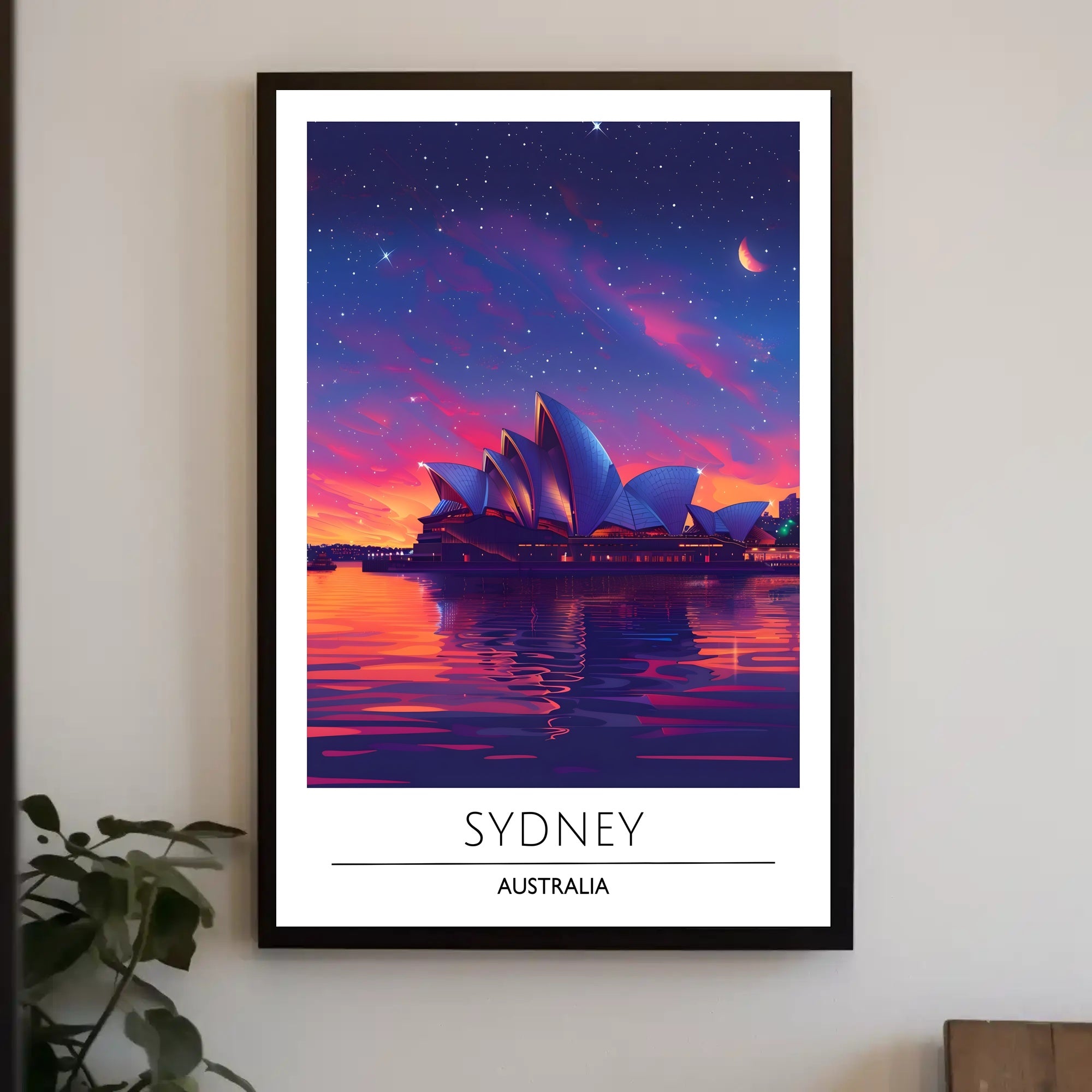 Sydney Opera House Dreamlike Cityscape Urban or Cityscape Poster