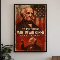 Martin Van Buren 8th President Poster