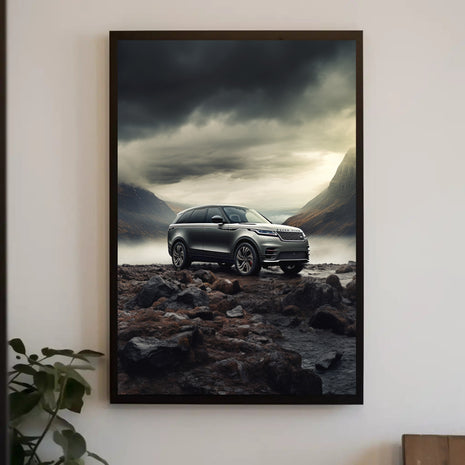Modern SUV Adventure Awaits Travel Poster