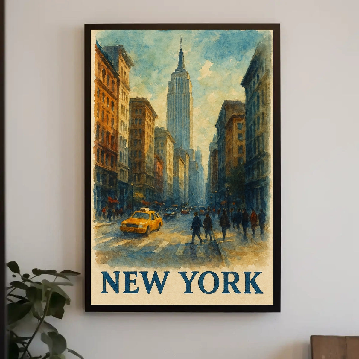 New York City Streets Poster