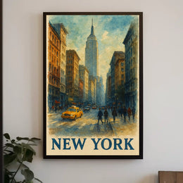 New York City Streets Poster