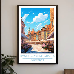 Rynek Starego Miasta Poster