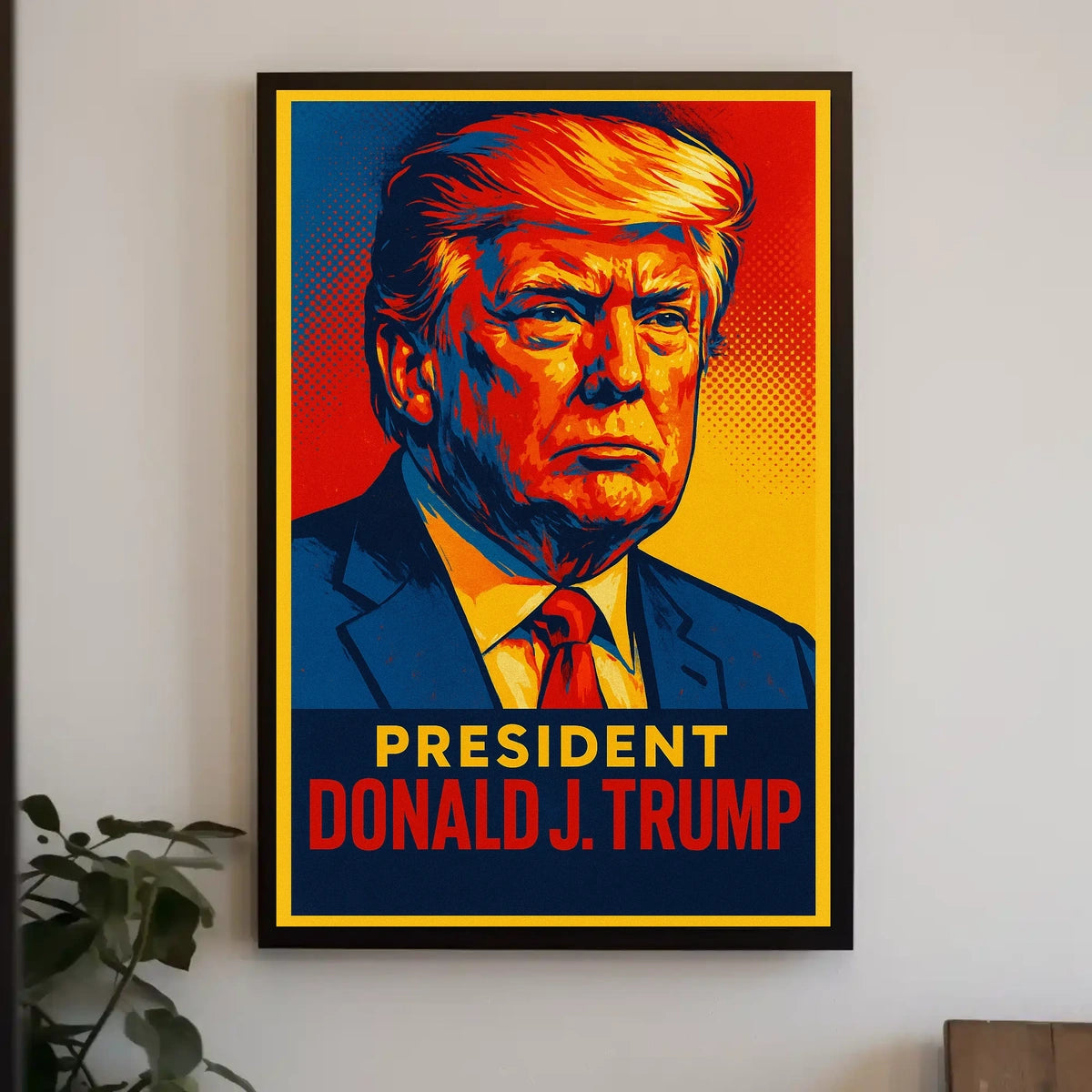 Donald J. Trump President Poster