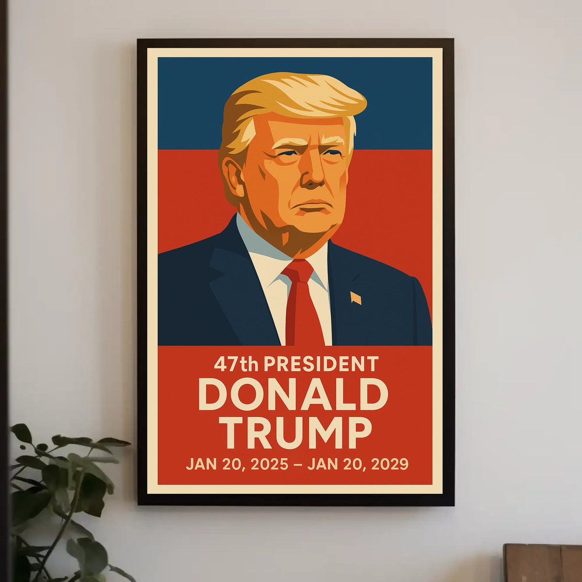 Donald Trump 47th President Poster