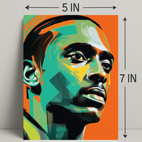 Vibrant Portrait Poster PosterGoat