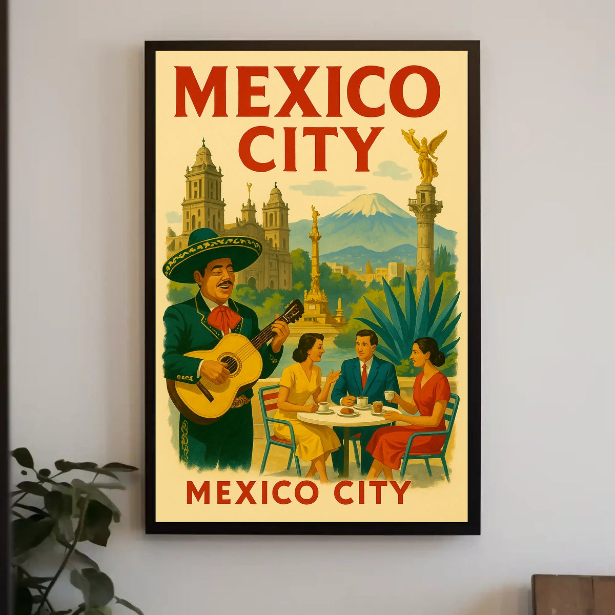 Vibrant Mexico City Poster
