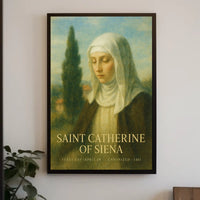 Saint Catherine Of Siena Poster