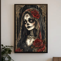 La Catrina Día de los Muertos Cultural Heritage Poster