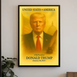 Donald Trump Guardian of Democracy Poster