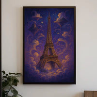 Dreamy Eiffel Tower Poster