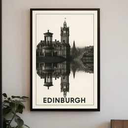 Edinburgh Reflection Poster