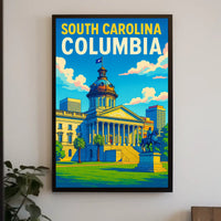 Columbia South Carolina Poster