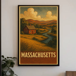 Scenic Massachusetts Poster