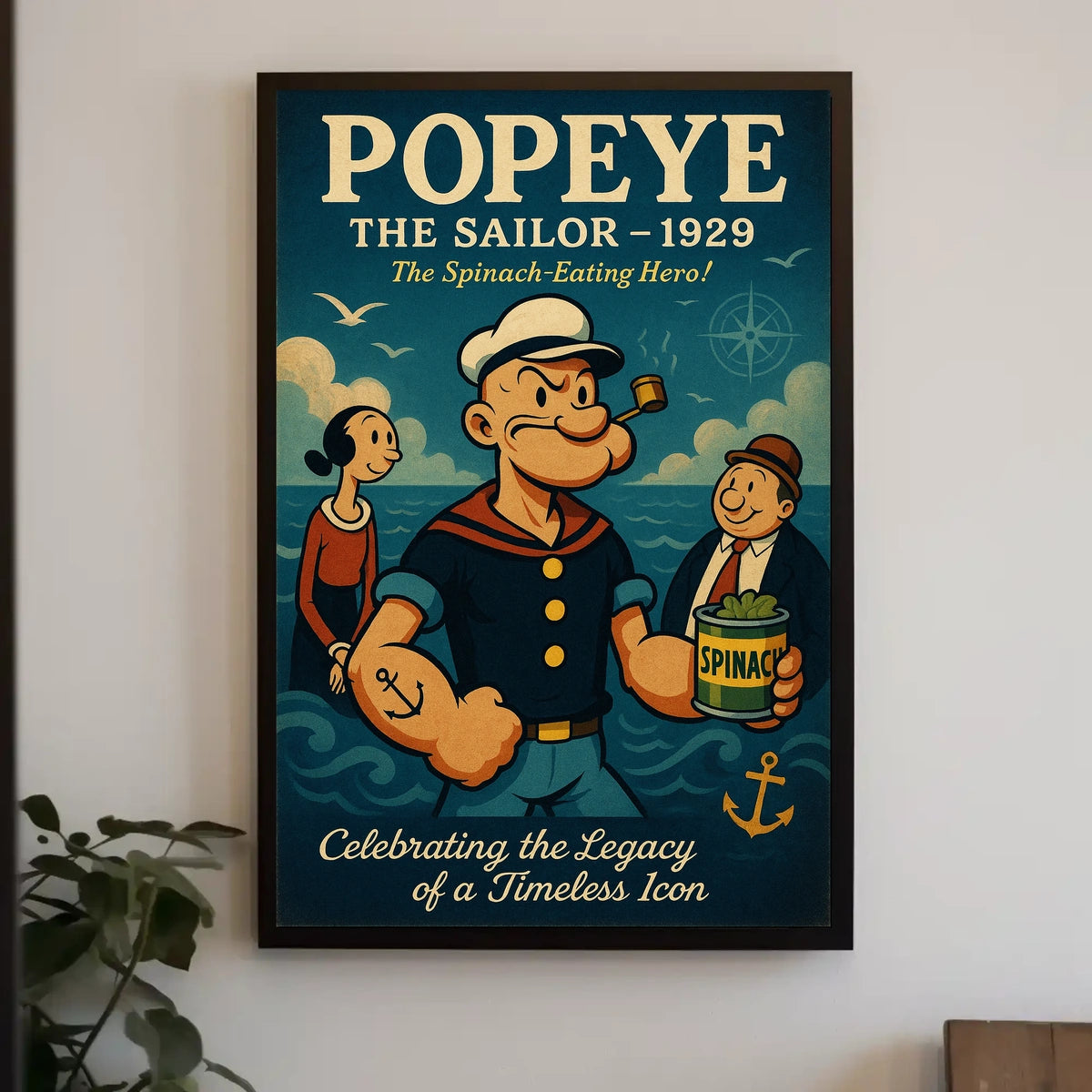 Popeye 1929 Art Poster POP-102