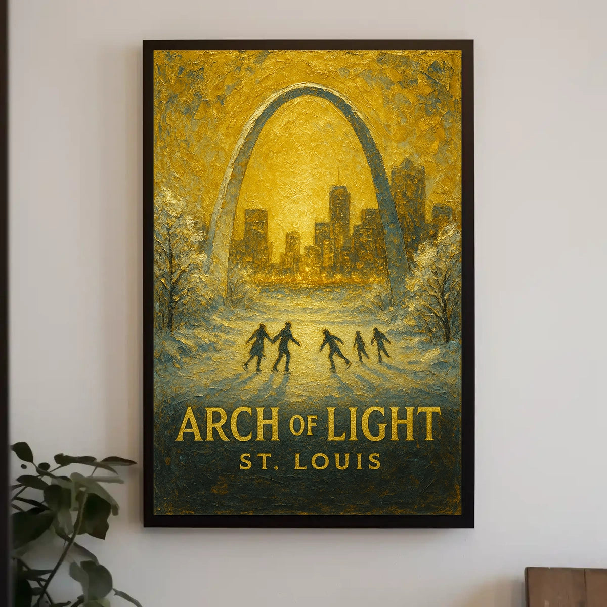 Arch Of Light St. Louis Poster