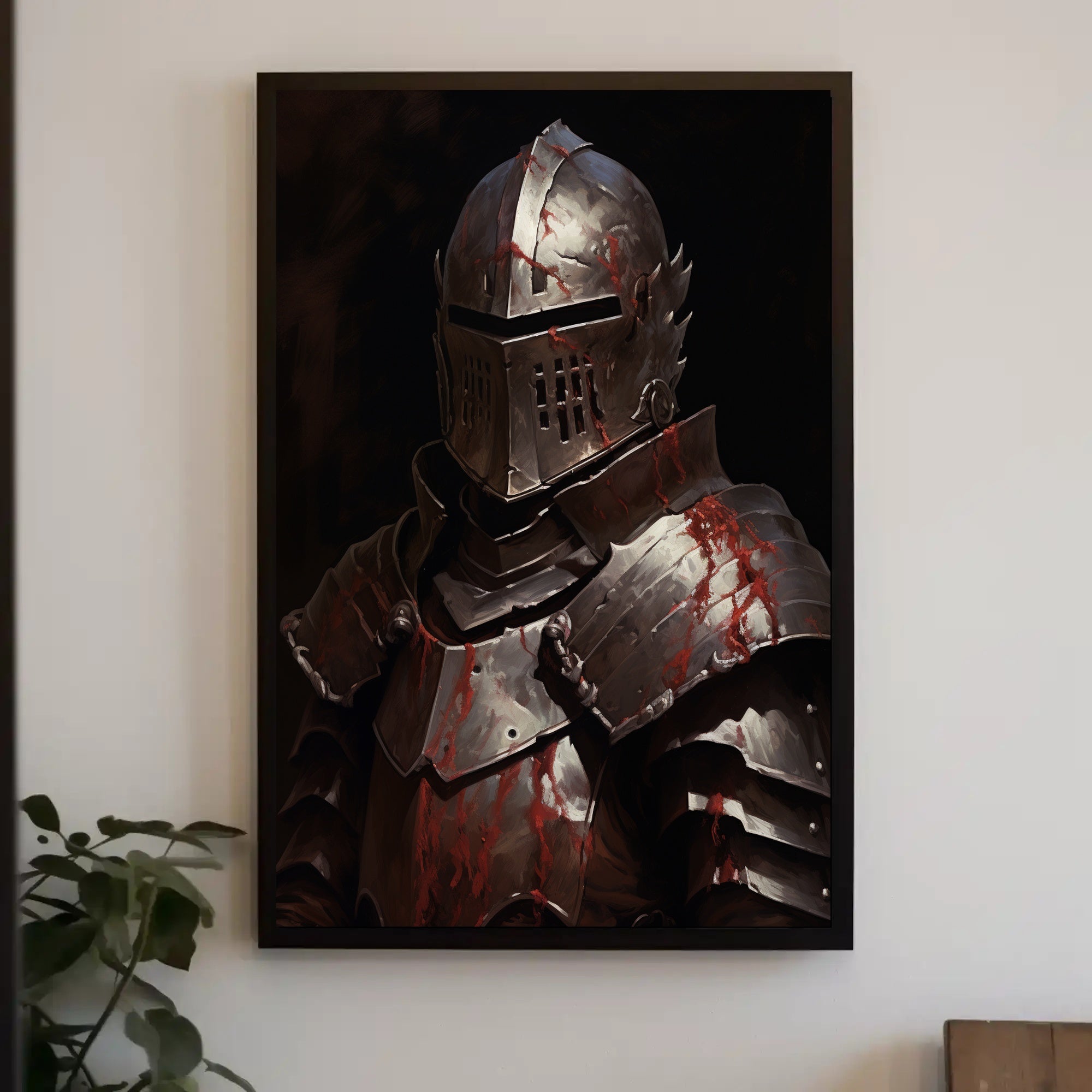 The Bloodstained Knight Poster