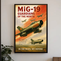 Guardians of the North MiG-19 Tribute Poster