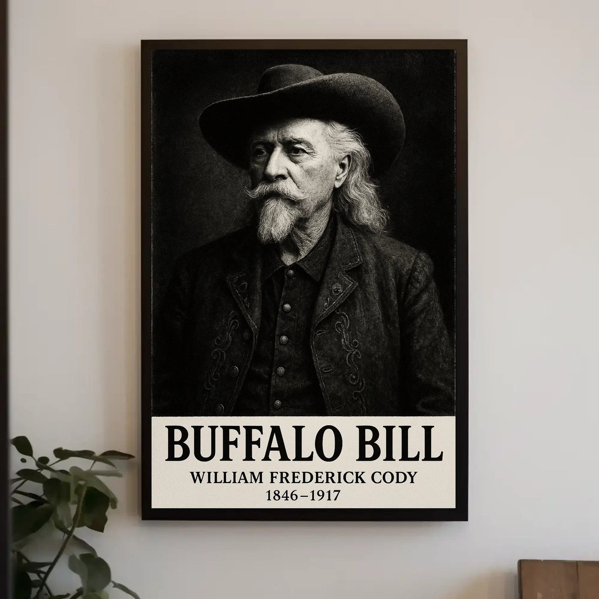 Buffalo Bill Art Print: Historical or Presidential Poster