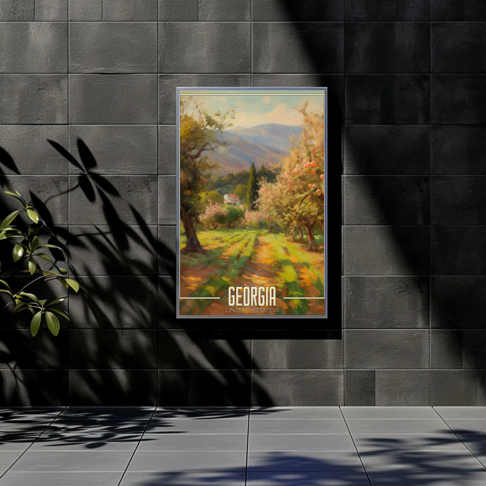 Georgia Vintage Poster