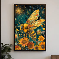 The Enchanted Bee William Morris Art Poster