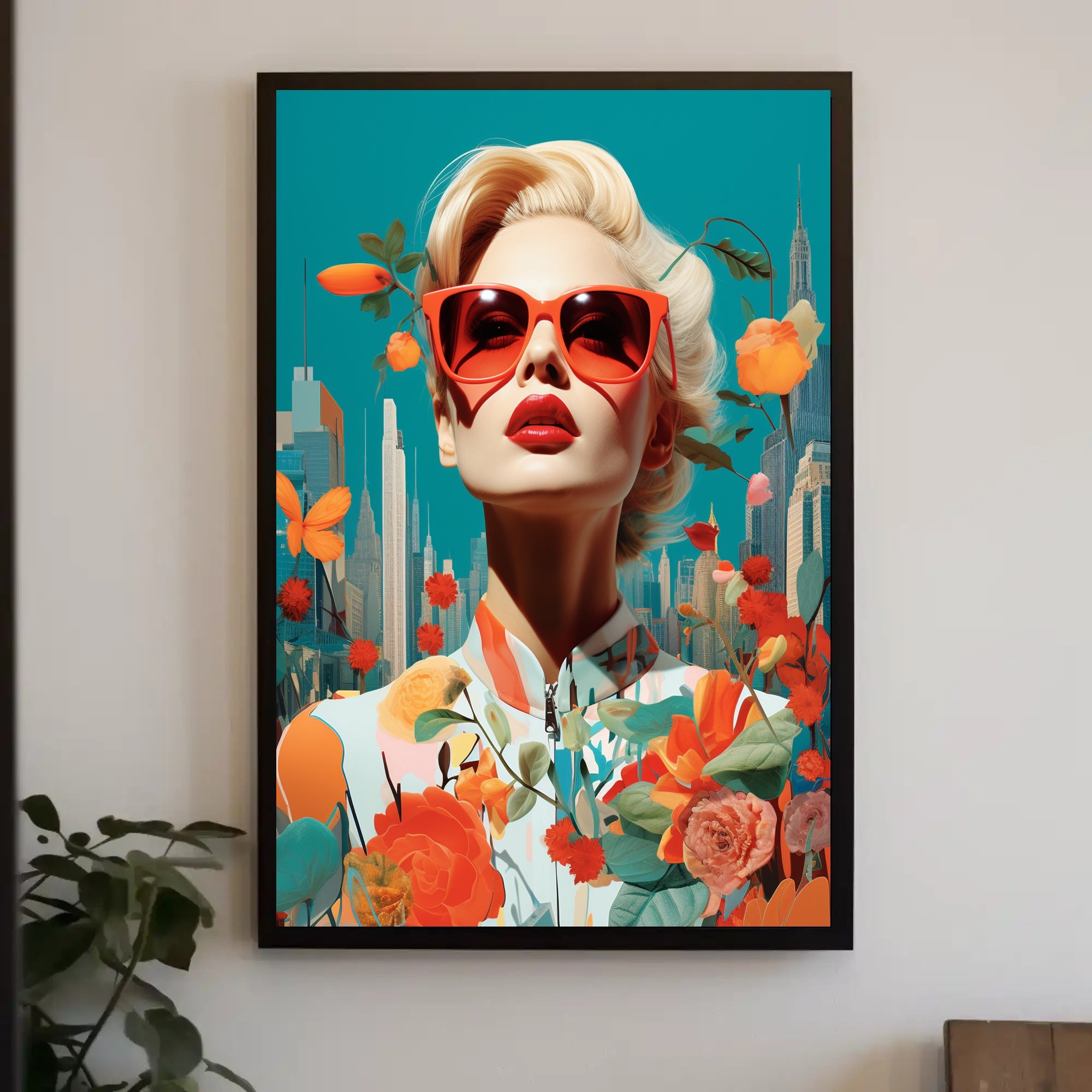 Urban Blossom Poster