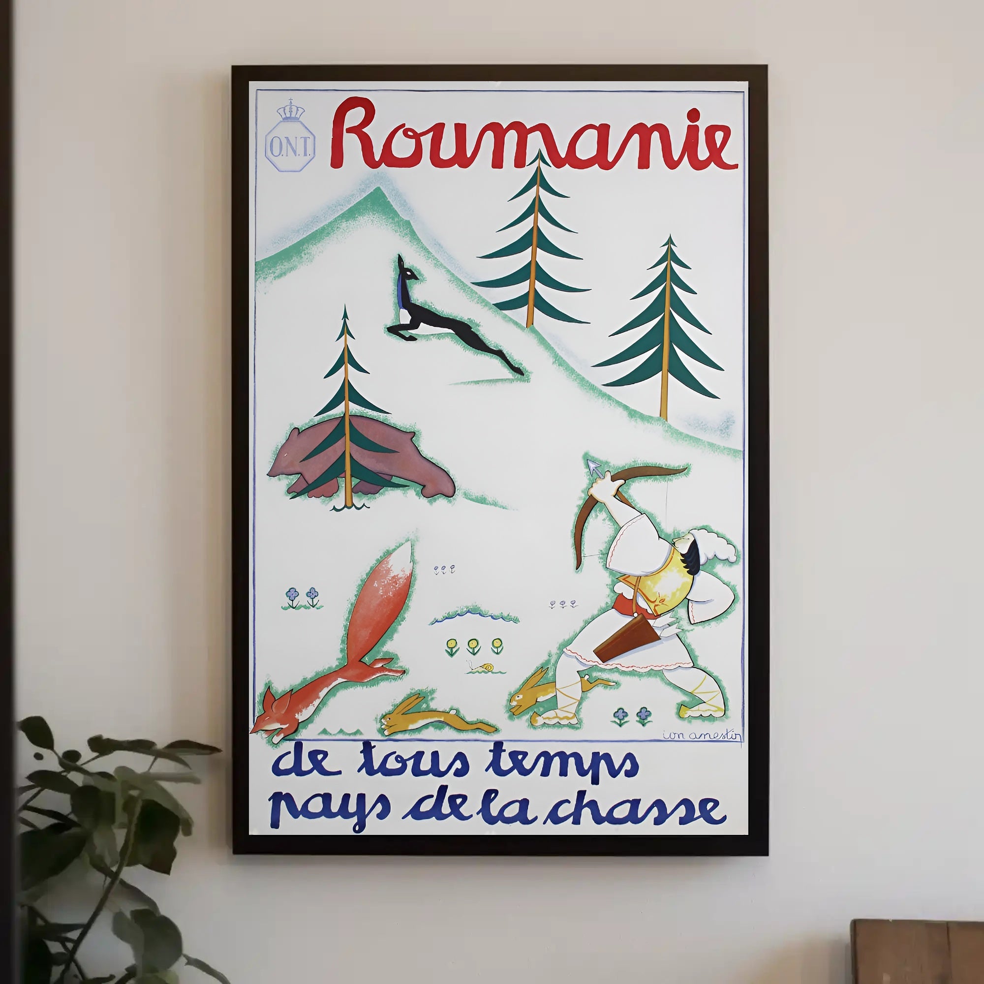 Vintage Hunting in Romania: Cultural or Heritage Poster PosterGoat