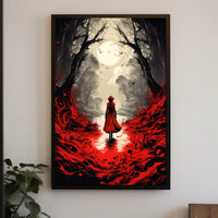 The Enchanted Forest Path Poster