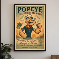 Popeye 1929 Art Poster POP-24