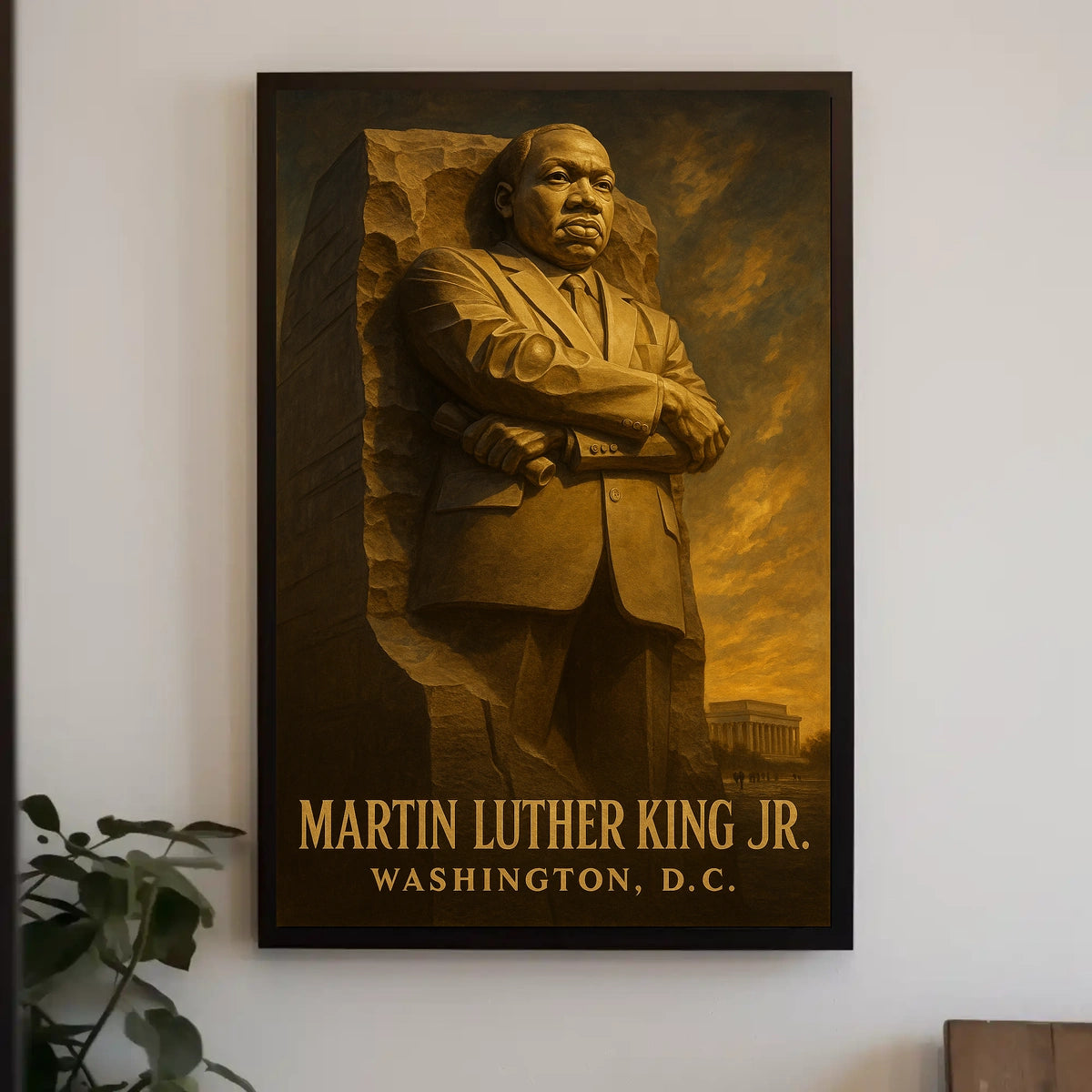 Martin Luther King Jr. Memorial Poster