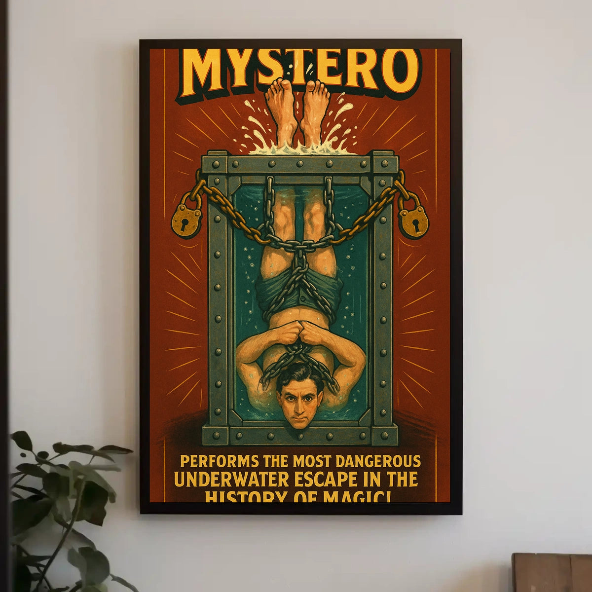 Mysteros Daring Escape Poster
