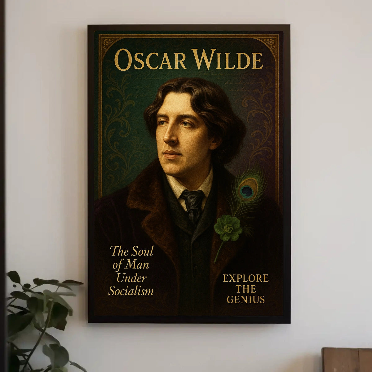 Oscar Wilde Explore the Genius Poster