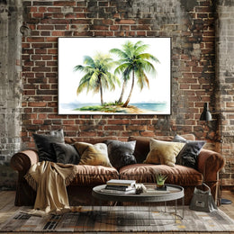 Tranquil Tropics Poster