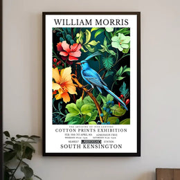 19th-Century William Morris Cotton Prints Artistic Poster