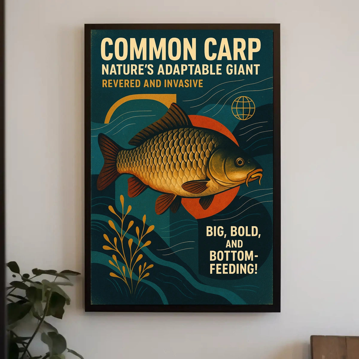 Common Carp Natures Adaptable Giant Poster
