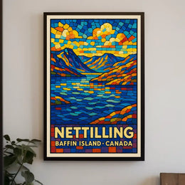 Nettilling Baffin Island, Canada Poster