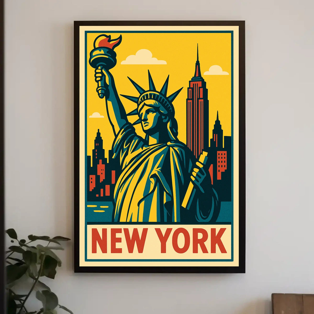 Iconic New York Poster