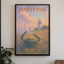 Maryland Scenic Poster