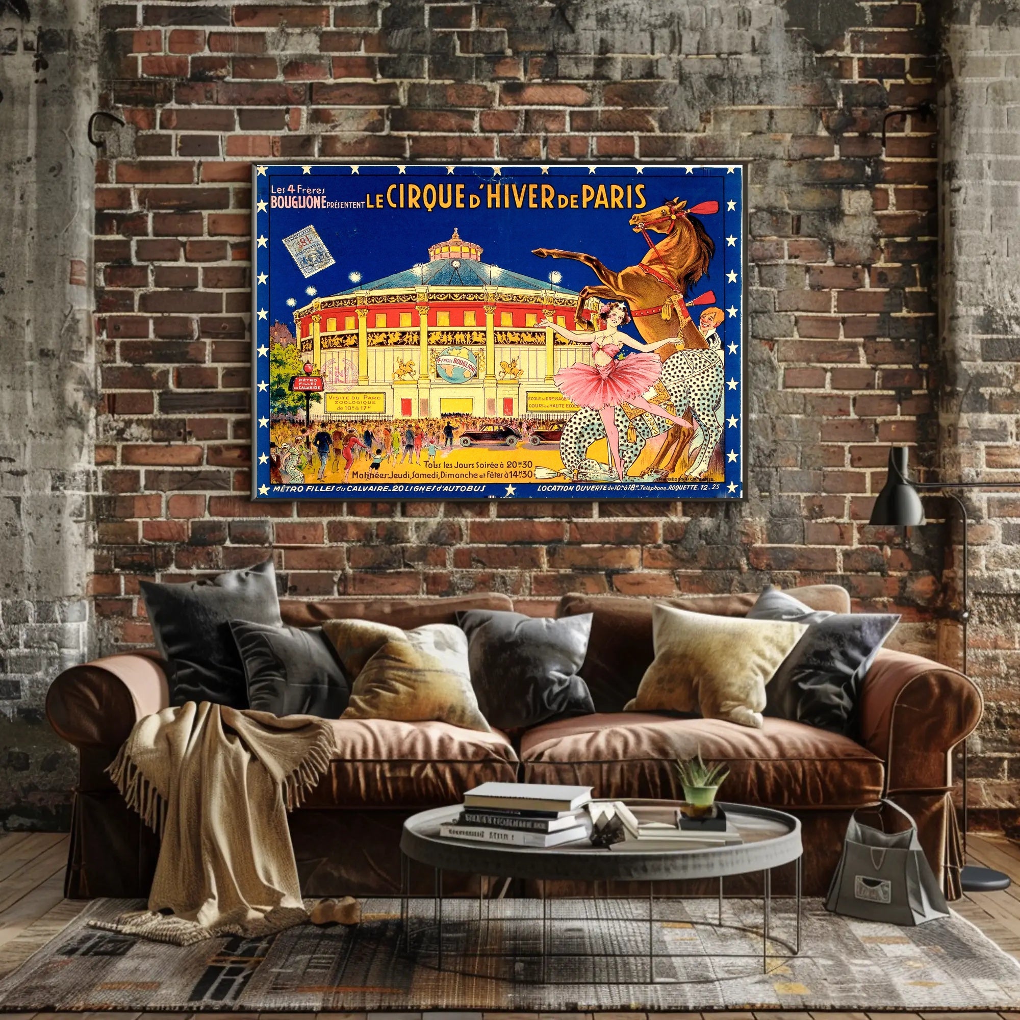 Le Cirque d'Hiver de Paris Poster