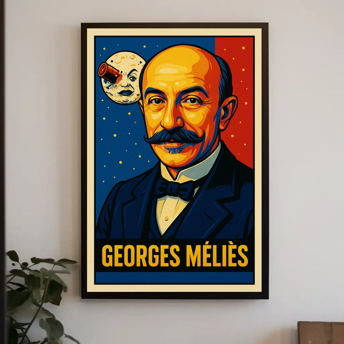 Georges Méliès Cinematic Pioneer Poster