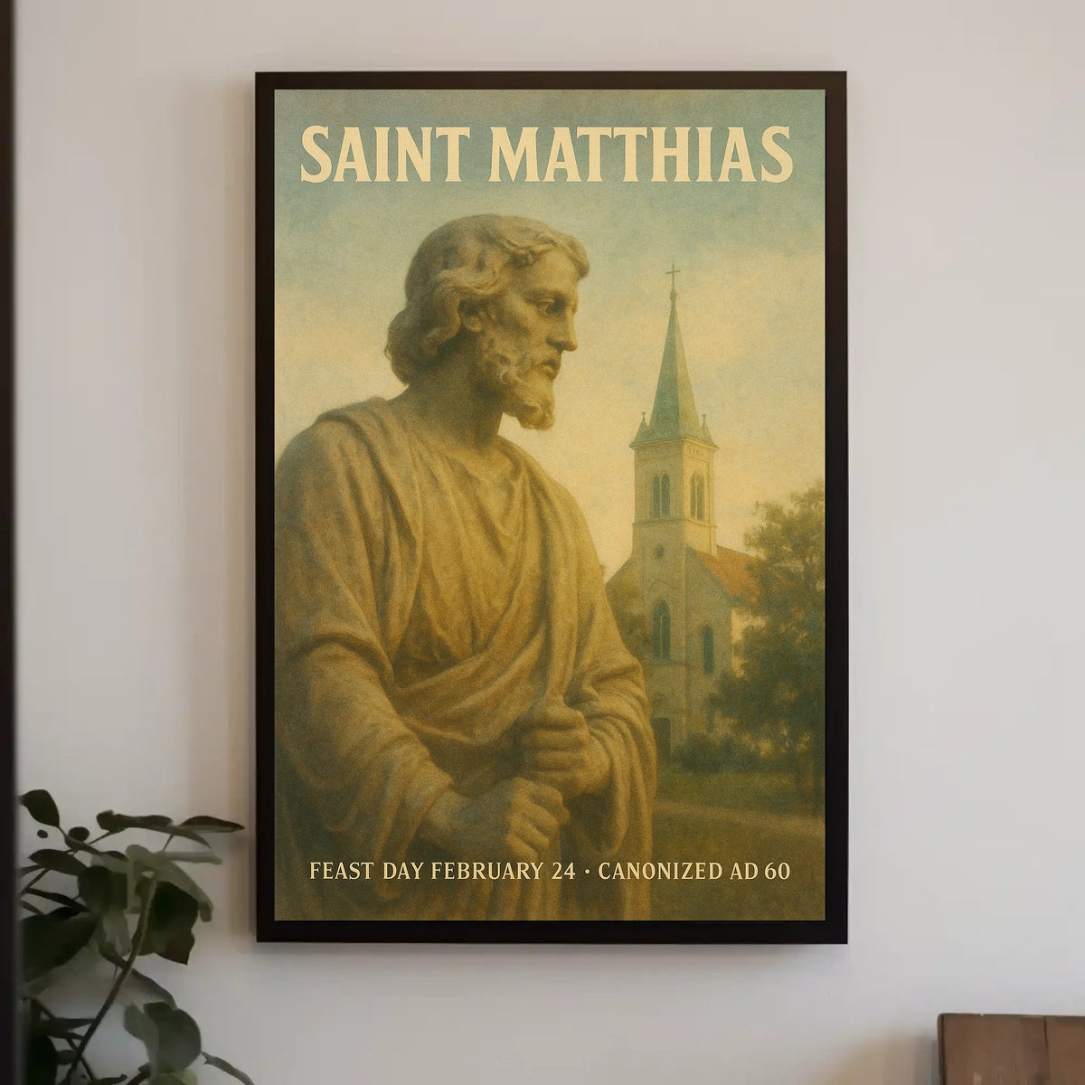 Saint Matthias Poster