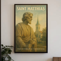 Saint Matthias Poster